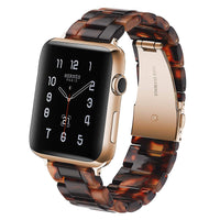 Tortoise Resin Apple Watch Band