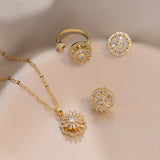 Coordinated Stone Jewelry Set