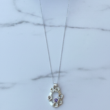 The Amethyst Petal Silhouette
