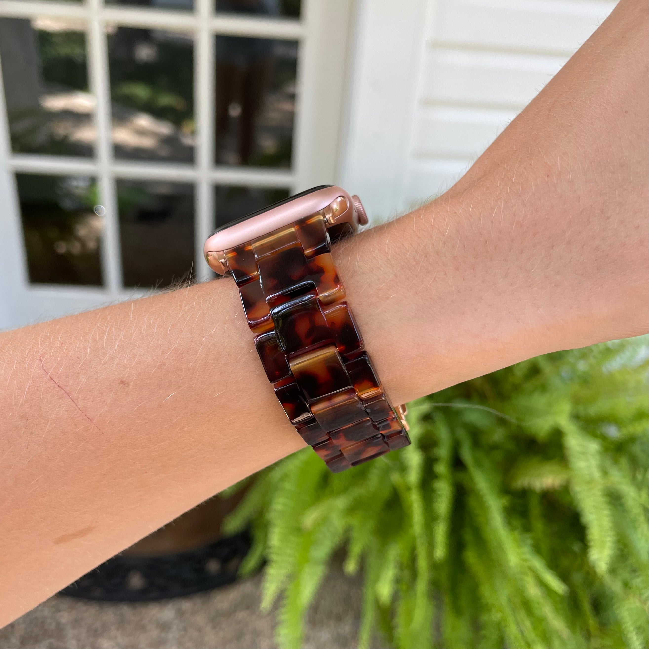 Tortoise shell apple watch band online